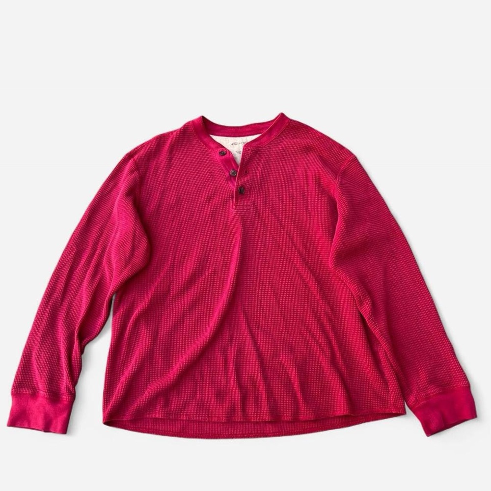 Eddie Bauer Women’s Red Long-Sleeve  Top